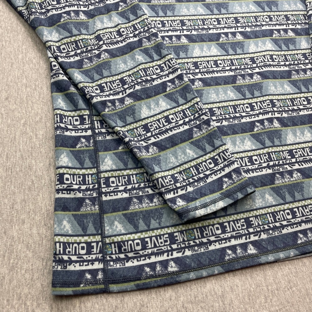 Patagonia Capilene Midweight Crew XL Mens Base Layer Shirt Save Our Home Graphic - Picture 5 of 8